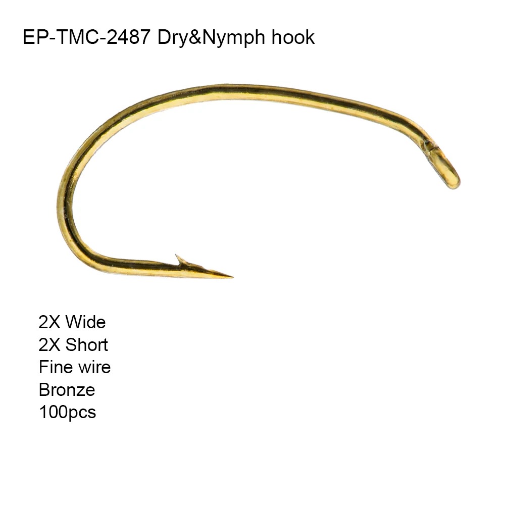Fishing Hook Barbless - Eupheng 100pz EP-TMC2487 Amo da Pesca