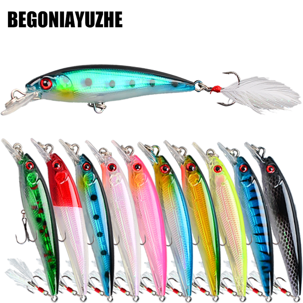 Set di 10 esche da pesca bioni - Fishing Hook Treble recensione e prezzo