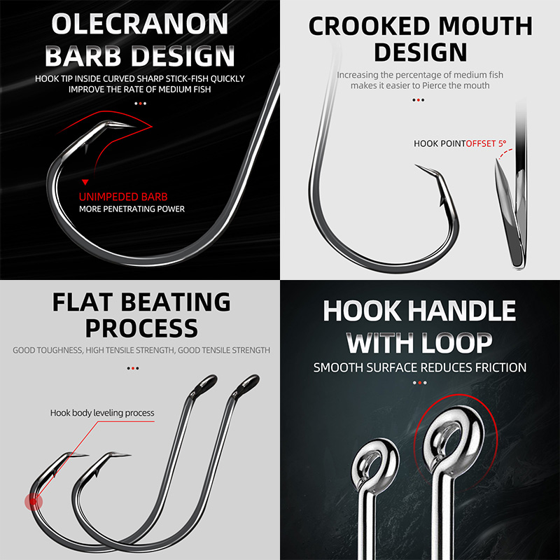 ShareShark 50 pz/scatola 7384  - Fishing Hook Circle recensione e prezzo