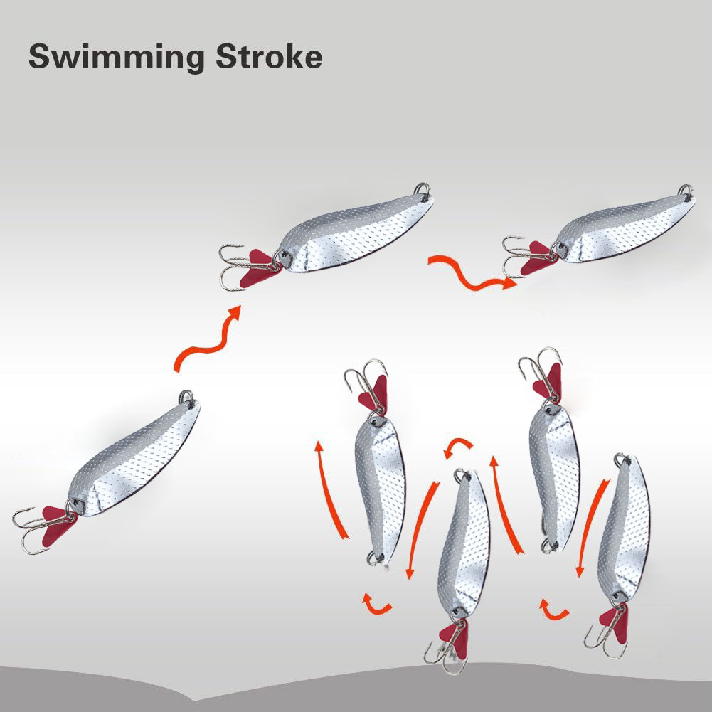 Cucchiaini da Pesca per Trota, - Fishing Hook Treble recensione e prezzo